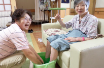 足浴で足元ぽかぽか、すっきりするから大好きです